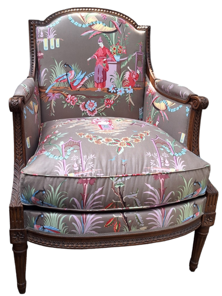 Fotelja Bergere Chinoiserie 2