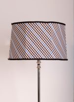 Lampa Tambour Plaid