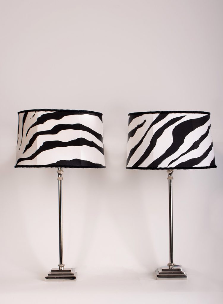 Lampa Tambour Zebra