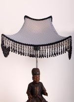 Lampa s oltarnom figurom Qing, 19.st