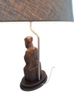 Lampa s oltarnom figurom Qing dinastije 04