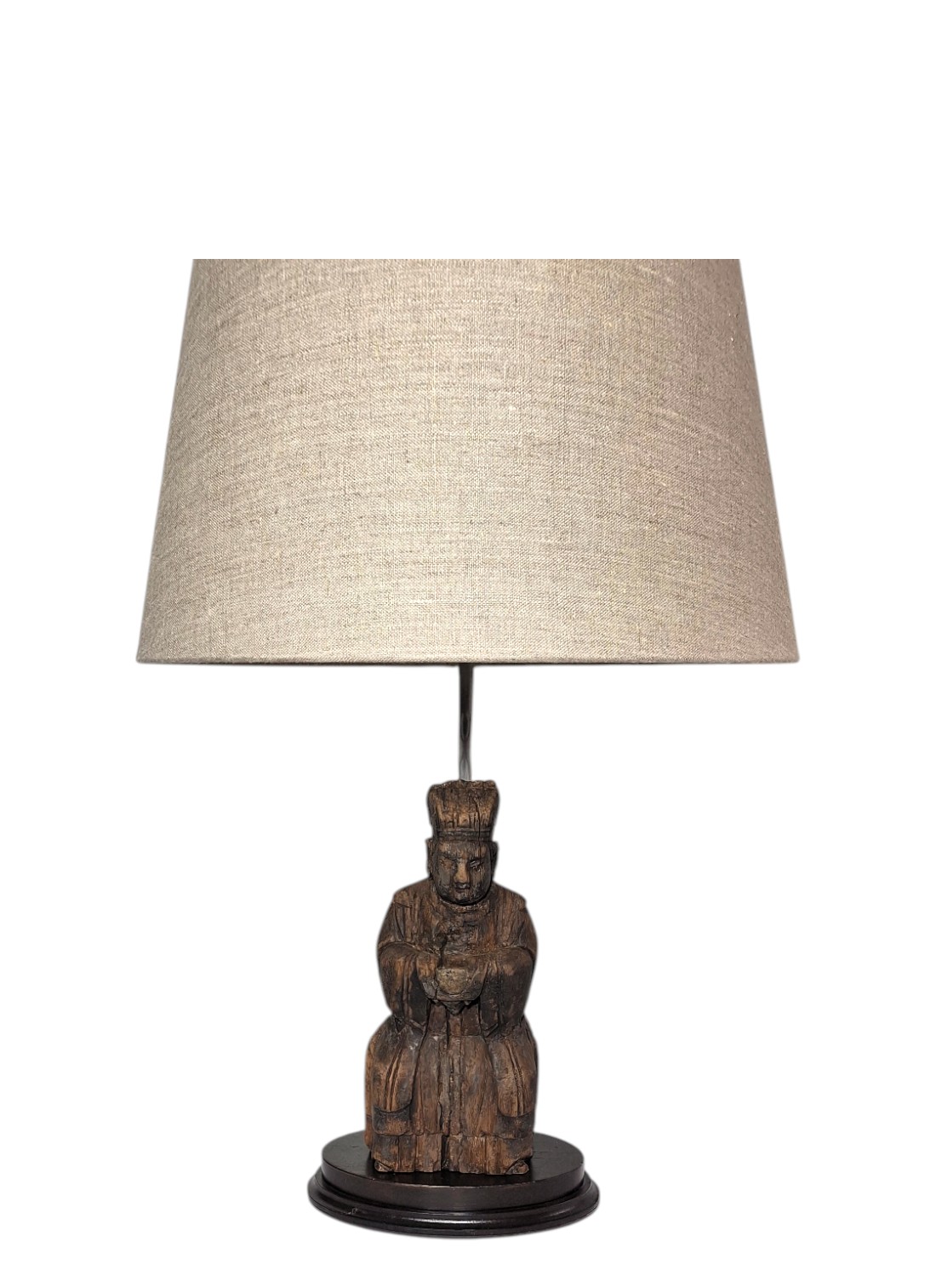 Lampa s oltarnom figurom iz Qing dinastije 01