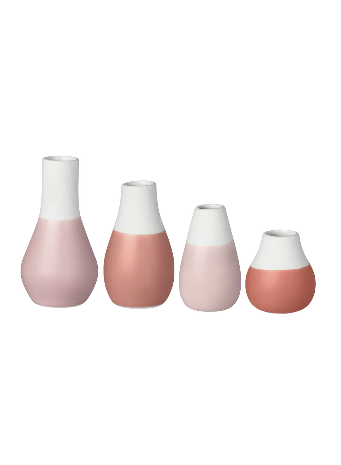 Set mini vaza Pastel Rouge