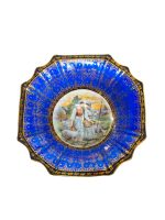 Kobaltnoplava zdjela na postolju 1