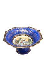 Kobaltnoplava zdjela na postolju 3