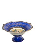 Kobaltnoplava zdjela na postolju 4