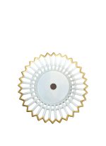 Zlatna Empire porculanska košarica na postolju 5