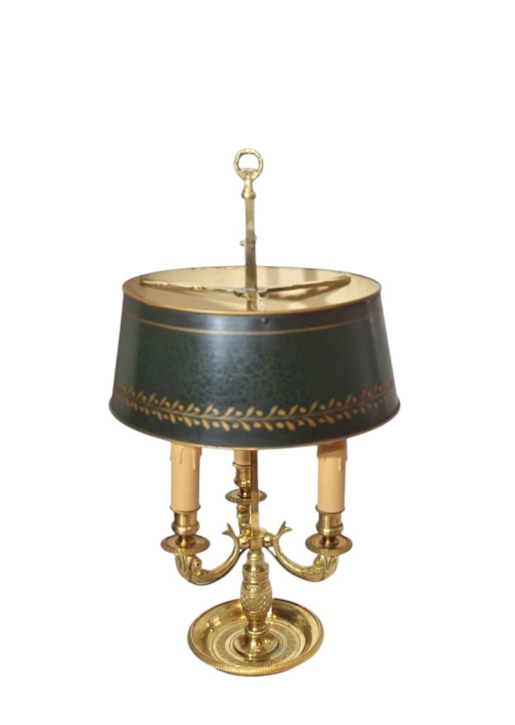 Lampa bouillotte tamnozelena M 2