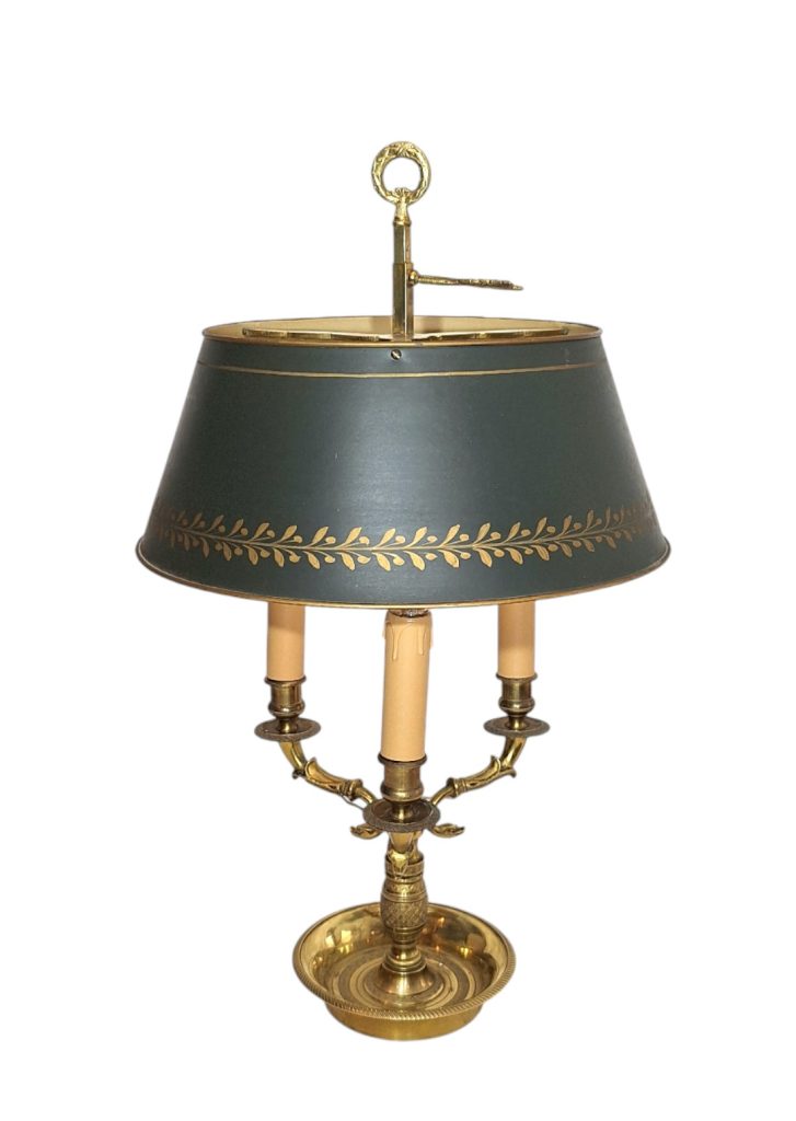 Lampa bouillotte tamnozelena mat L 1