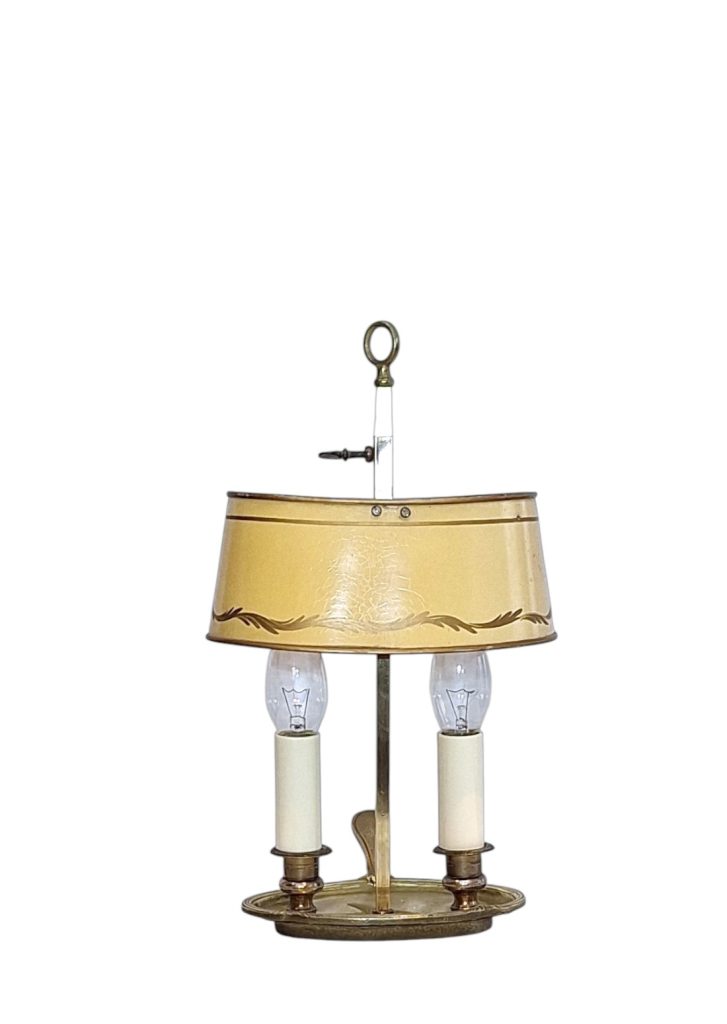 Lampa bouillotte s ovalnim krem sjenilom XS 1