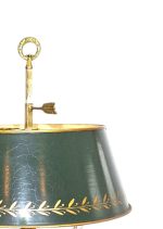 Lampa bouillotte s tamnozelenim sjenilom L 555