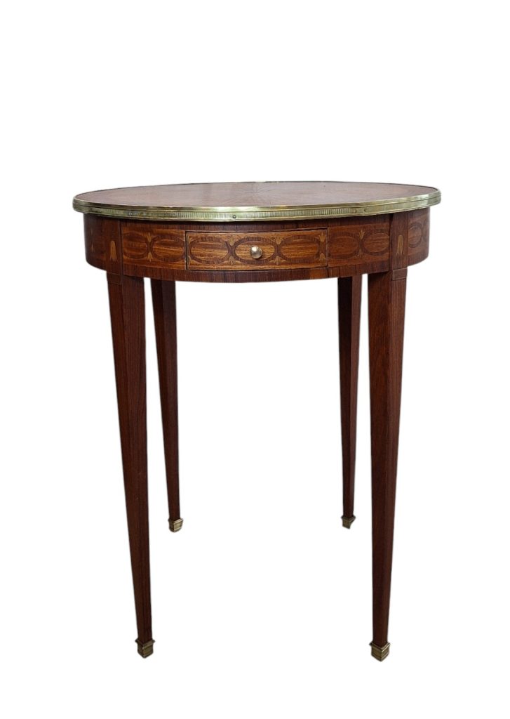 Stolić bouillotte s intarzijama 1