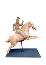 Keramički jahač dinastija Tang L