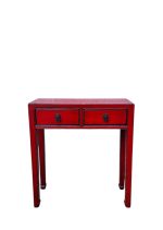 Kineski crveni konzolni stolić 1