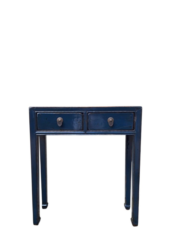 Kineski plavi konzolni stolić