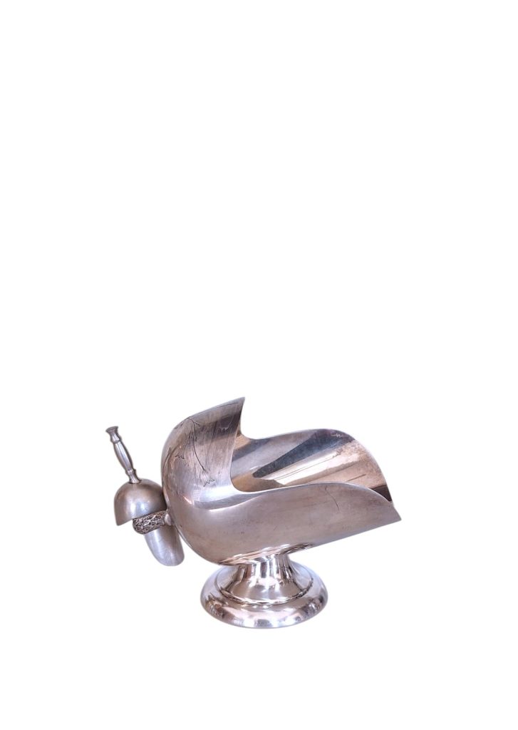 Posrebrena gravirana šećernica Sheffield England