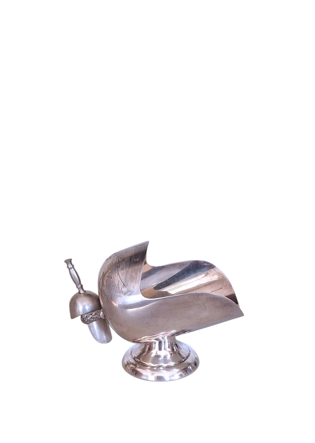 Posrebrena gravirana šećernica Sheffield England