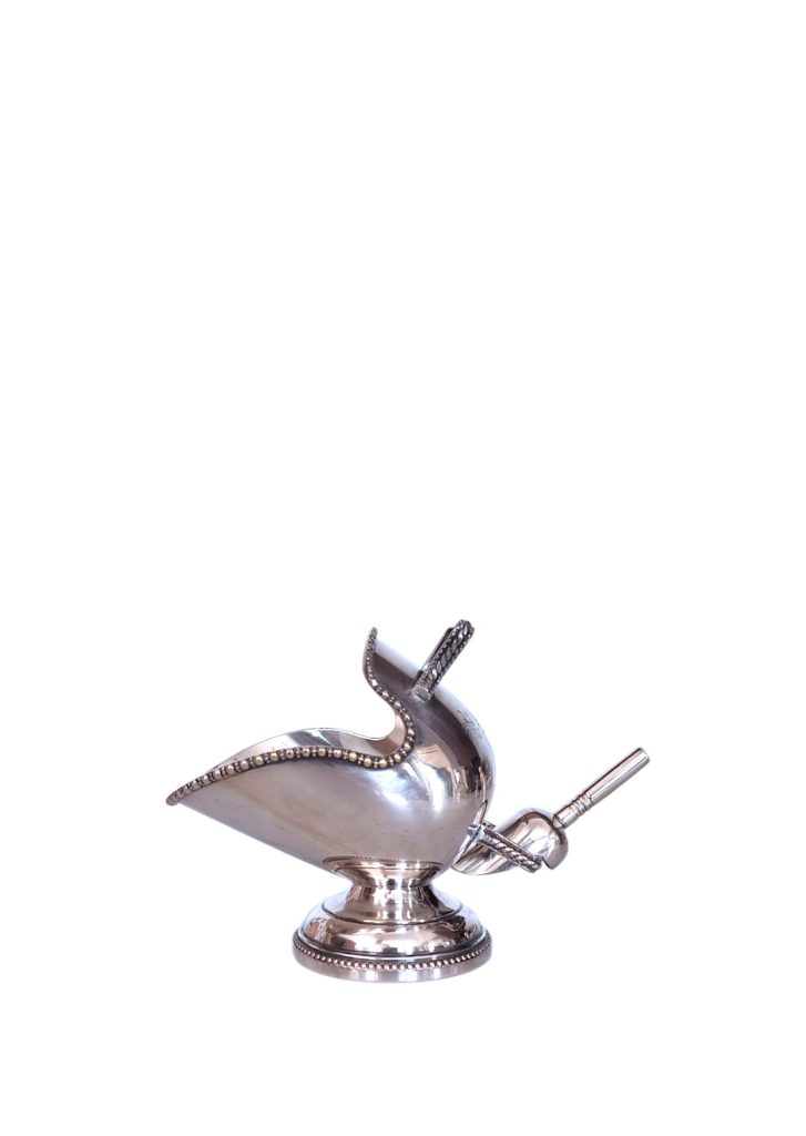 Posrebrena šećernica s lopaticom S